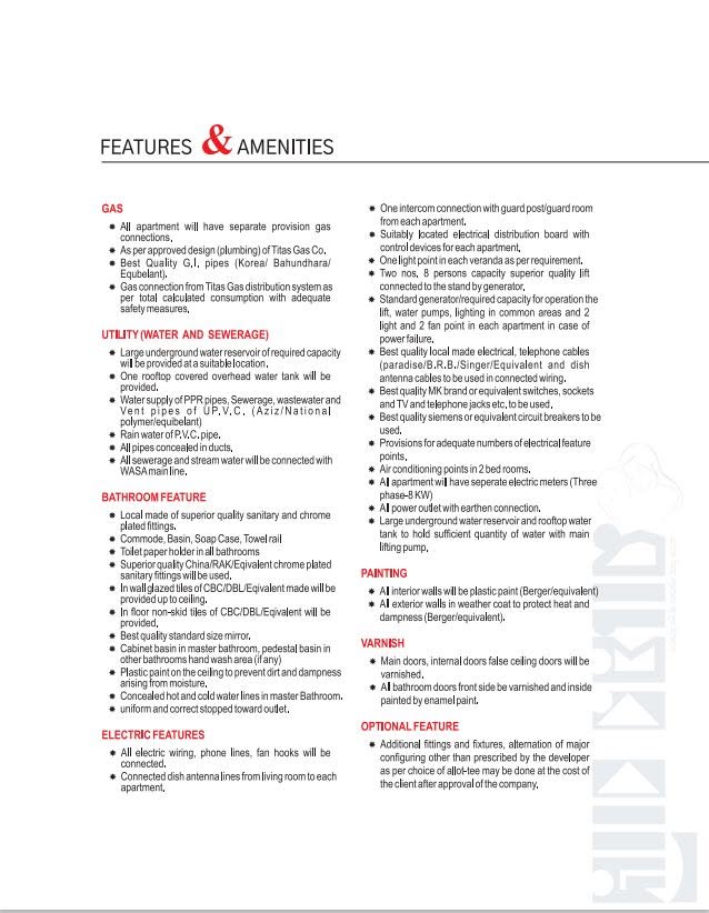 Features and Amenities Document 1